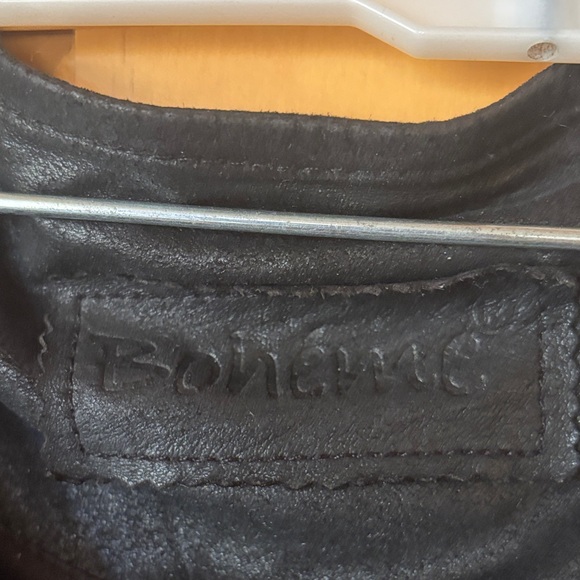 Boheme Black Leather Women's Jacket - Picture 2 of 7